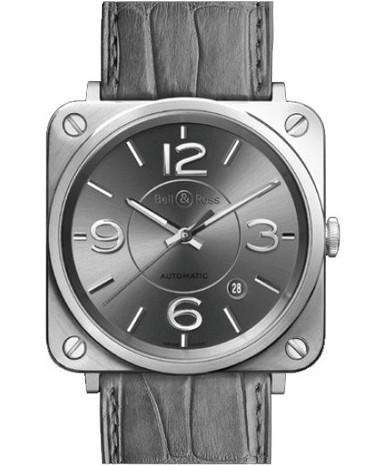 Bell & Ross BR S Officer Ruthenium