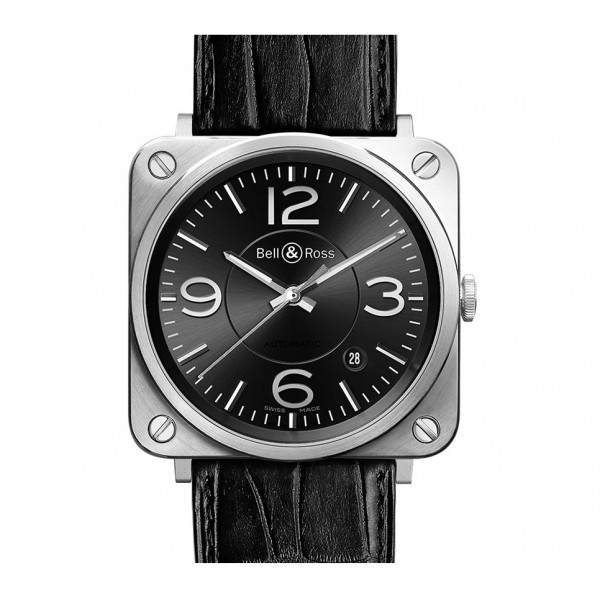 Bell & Ross BR S Mécanique Officer Black