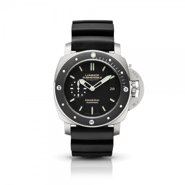 Officine Panerai Luminor Submersible 1950 Amagnetic 3 Days Automatic Titanio