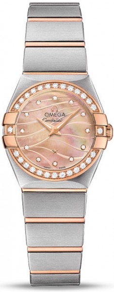 Omega Constellation Brushed Quarz Mini Pluma