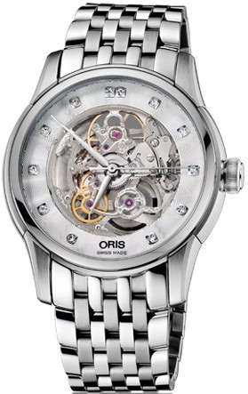 Oris Artelier Skeleton Diamonds