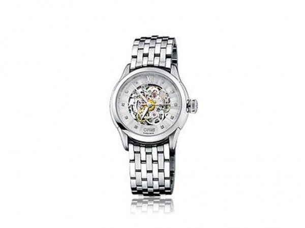 Oris Culture Artelier Skeleton Diamonds