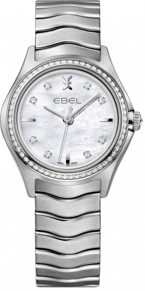 Ebel Wave Lady Quarz 30mm