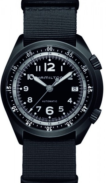 Hamilton Khaki Aviation Pilot Pinoeer Aluminium