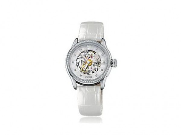 Oris Culture Artelier Skeleton Diamonds