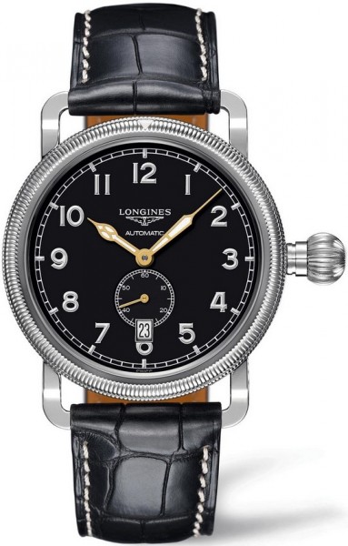 Longines Heritage Avigation Oversize Crown