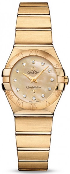 Omega Constellation Brushed Quarz Mini