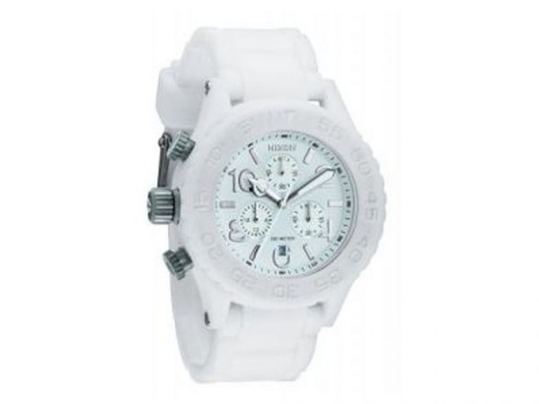 Nixon The Rubber 42-20 Chrono White Chronograph