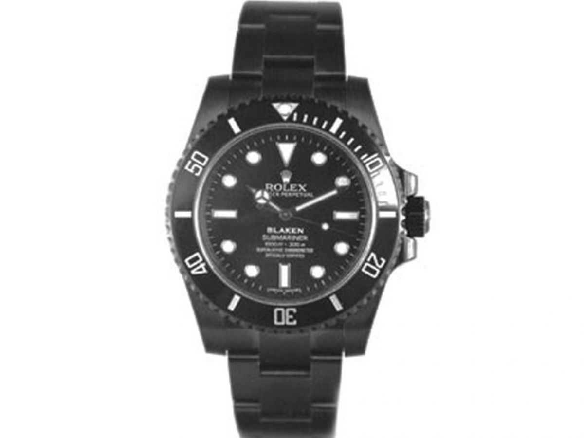 Rolex Blaken Submariner 114060 jetzt finanzieren Luxusuhr24