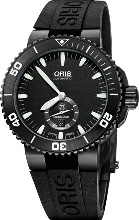 Oris Aquis Titan Small Second, Date