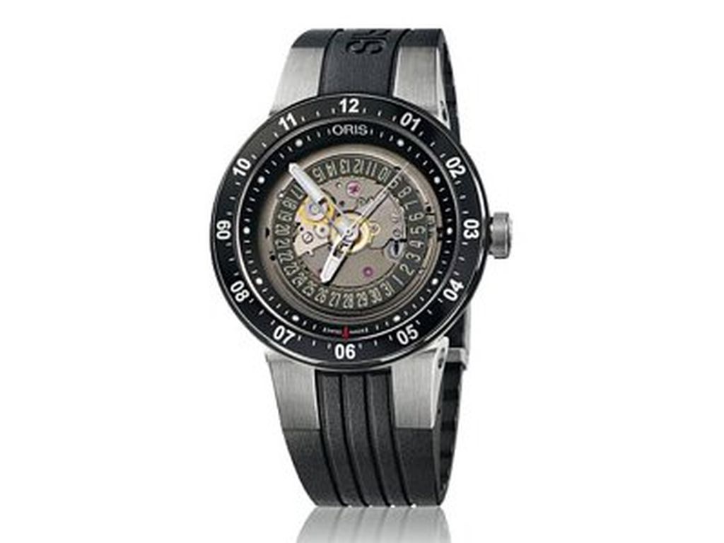 Oris Motor Sport Williams F1 Team Skeleton Engine Date 733 7613 41