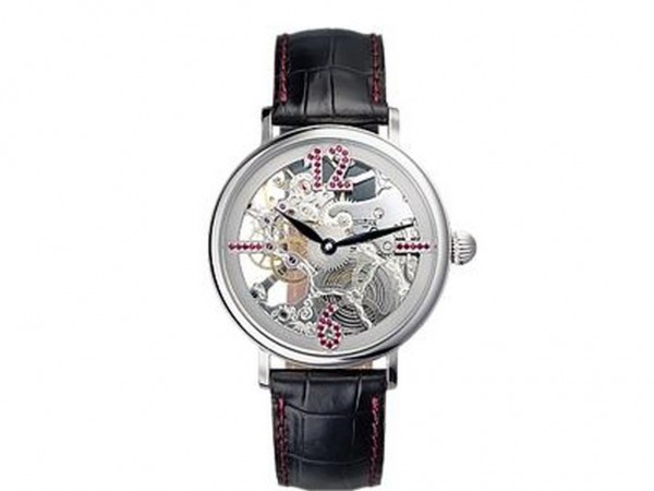 Davosa Lady in Red & White Manual Winding