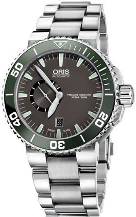 Oris Aquis Small Second Date