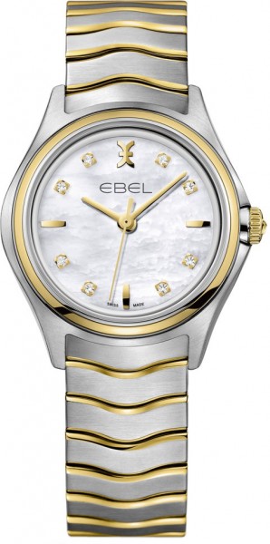 Ebel Wave Lady Quarz 30mm