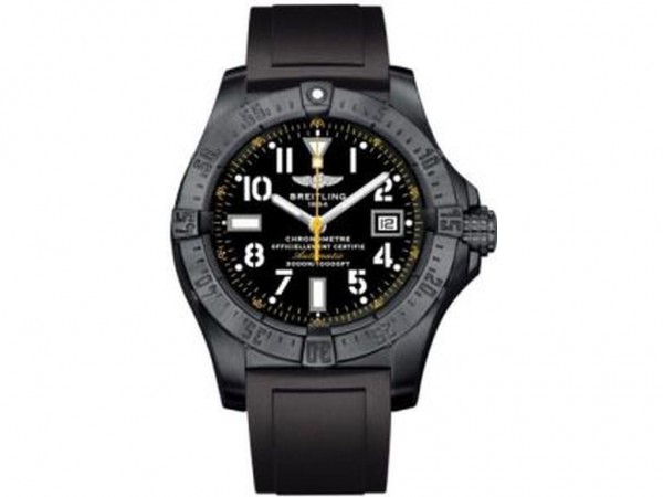 Breitling Avenger Seawolf Blacksteel Yellow Limited Edition